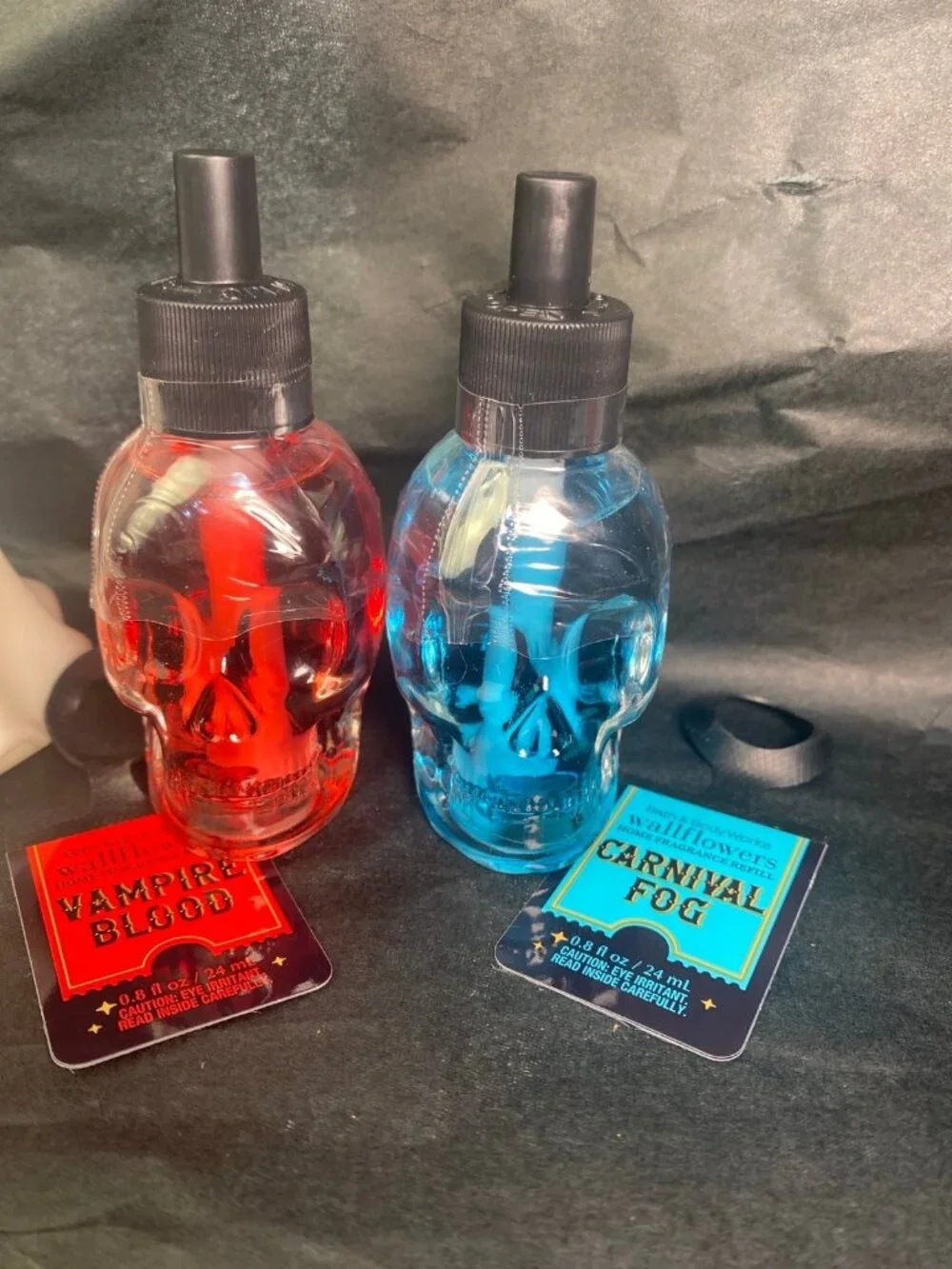 “Vampire Blood” & “Carnival Fog” Halloween Skull Face Wallflower Refills